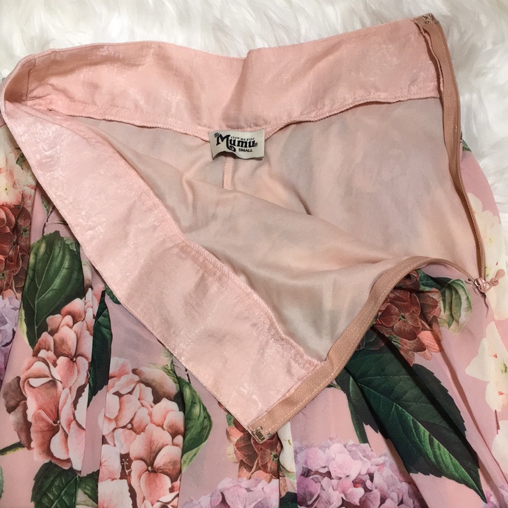 NWOT Show Me Your Mumu Floral Misty Maxi Skirt ~ in Honey Bunches - Picture 9 of 13